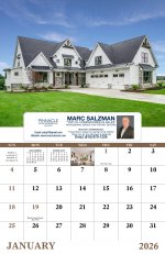 Welcome Home Wall Calendar - Window Ad #7549